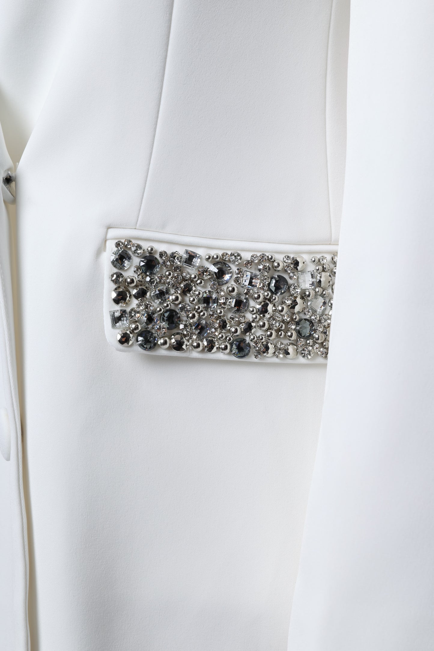 White After Dark Oversized Blazer