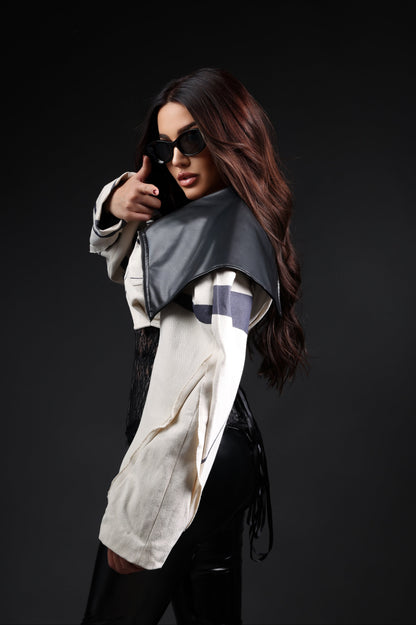 Off The Record Crop Jacket