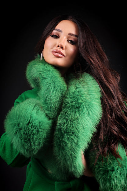 Mob Wife Coat (Green)