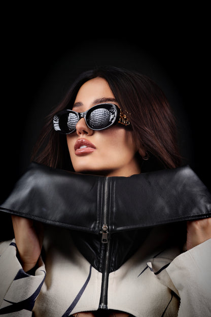 Off The Record Crop Jacket