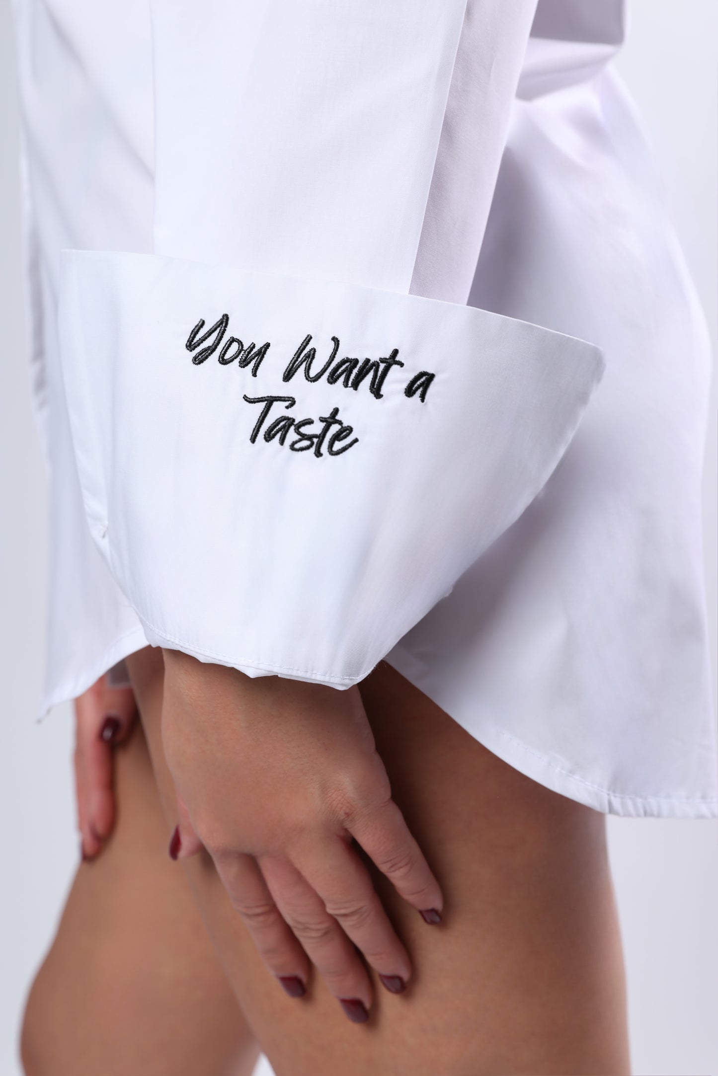 Sweet But Deadly Long Sleeve Button Up Shirt