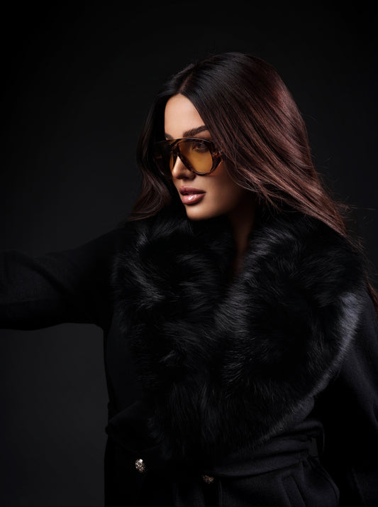 Mob Wife Coat (Black)